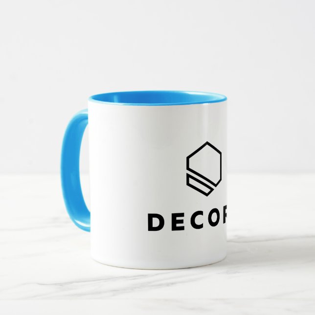 Combo Tasse - 11 oz, Blau (Vorderseite Links)