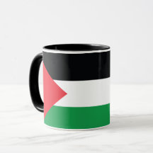 Combo-Tasse der palästinensischen Flagge