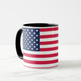 Combo-Tasse der US-Flagge Tasse