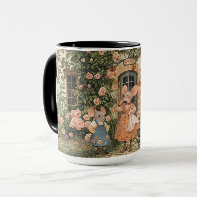 Combo-Tasse des Lebens in Mäuse Tasse (Vorderseite Links)