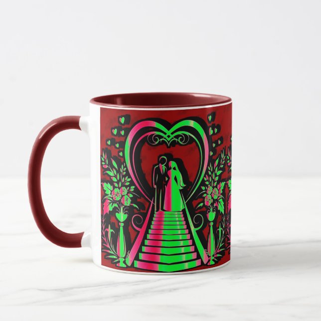 Combo-Tasse für 3D-Design | Perfekte Größe Kaffee  Tasse (Links)