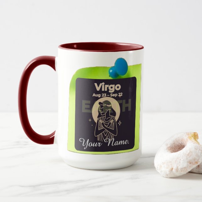 Combo Tasse M06 #PinnedMyZodiac! Virgo (Mit Donut)
