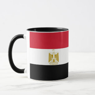 Combo-Tasse mit ägyptischer Flagge Tasse