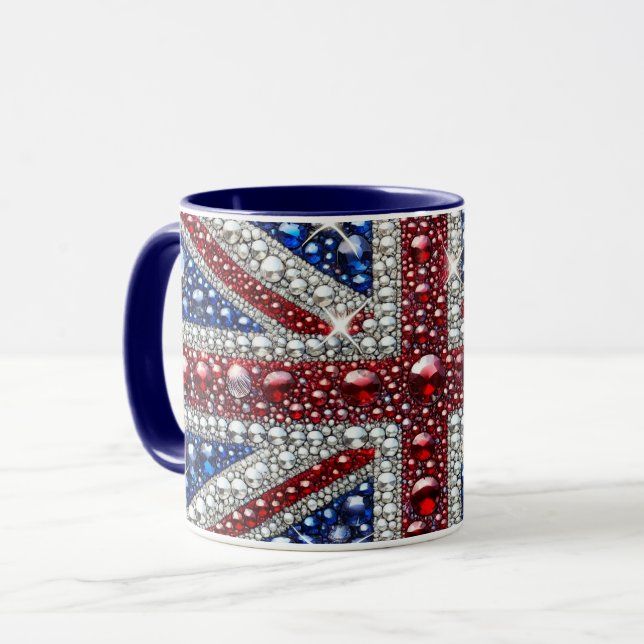 Combo-Tasse mit Britischen Farben Tasse (Vorderseite Links)