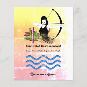 Combo Weibliche Bogenschütze, starke Frauen und Wä Flyer