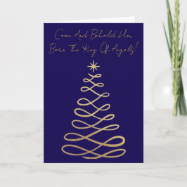 Come And Behold Him | Christmas Greeting Card Karte