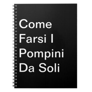 Come Farsi I Pompini Da Soli: Taccuino Notizblock