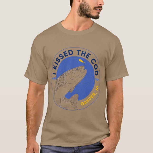 Come From Away I Kissed The Cod T-Shirt (Vorderseite)