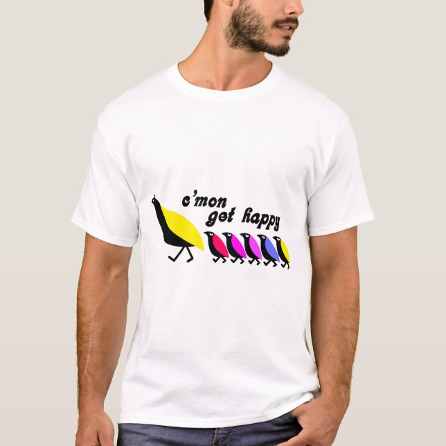 Come on Get happy Patridges T-Shirt (Vorderseite)