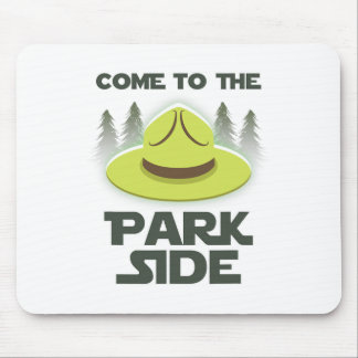 Come To The Park Side National Park Camping Enthus Mousepad