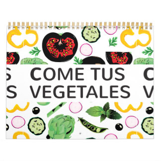 Come tus vegetales | Eat your vegetables Kalender