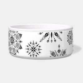 comedero para perro con mandalas napf