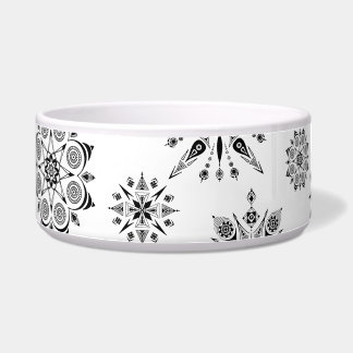 comedero para perro con mandalas napf