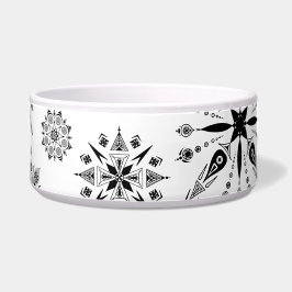 comedero para perro con mandalas napf