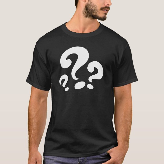 Comedian   QUESTION MARK T-Shirt (Vorderseite)
