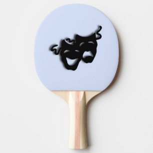 Comedy and Tragedy Theater Blue Tischtennis Schläger