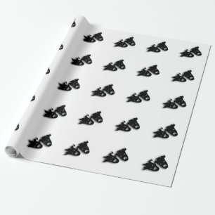 Comedy and Tragedy Theater Wrapping Paper Geschenkpapier
