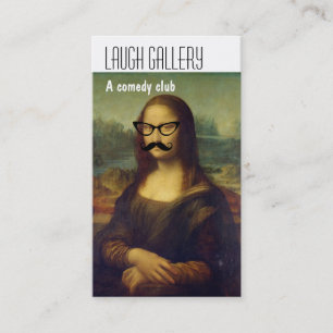 Comedy-Club-Visitenkarten Visitenkarte