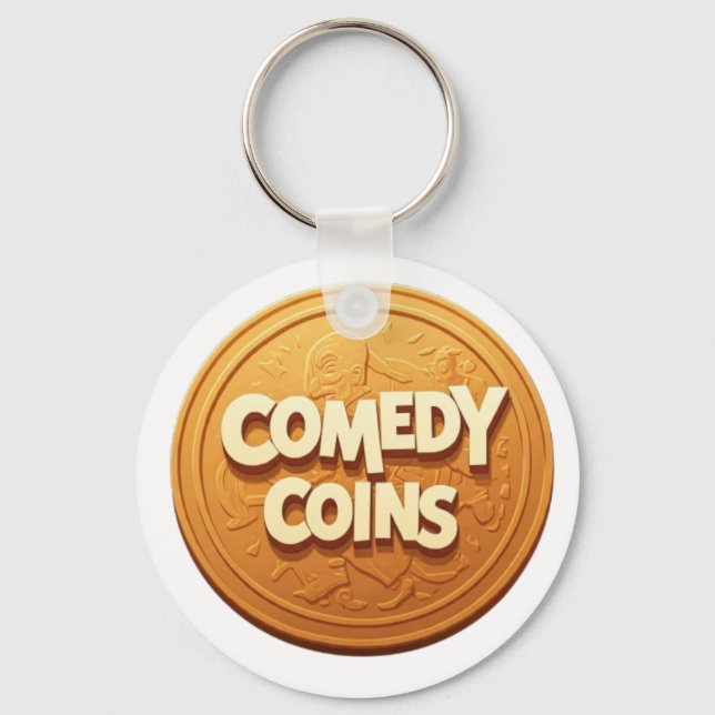 Comedy Coins Schlüsselanhänger (Vorderseite)