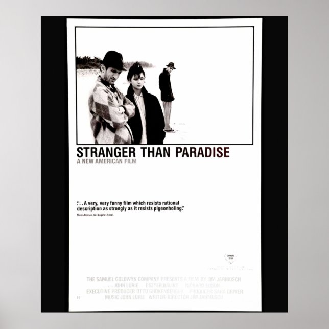 Comedy Cult Stranger als Paradies von American Aut Poster (Vorne)