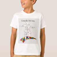 Comedy del arte harlequin