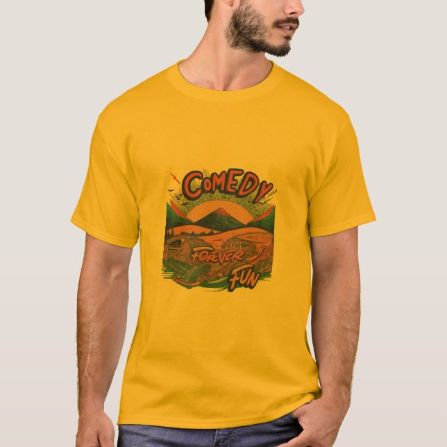 COMEDY FEIERTE. T-Shirt (Vorderseite)