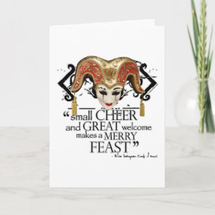 Comedy Of Errors Feast Quote Karte