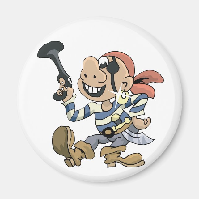 Comedy Pirate Magnet (Vorne)