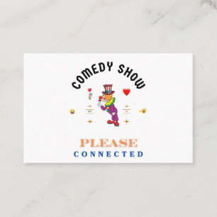 COMEDY SHOW VISITENKARTE