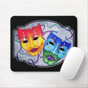 Comedy & Tragedy Mousepad
