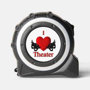 Comedy und Tragedy Theater Mask Maßband