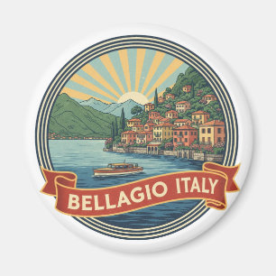 Comer See Bellagio Italien Magnet