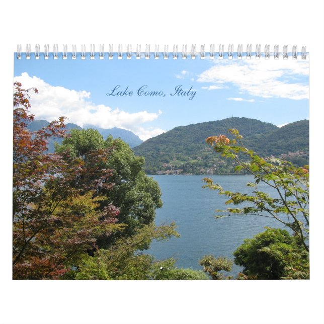 Comer See, Italien Kalender (Titelbild)