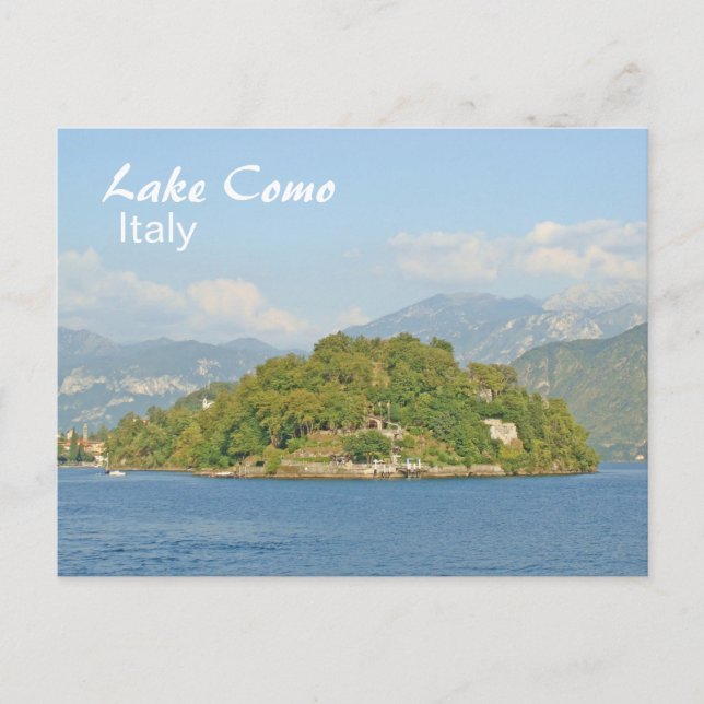 Comer See, Italien - Postkarte (Vorderseite)