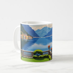 Comer See Italien Reisen Kaffeetasse