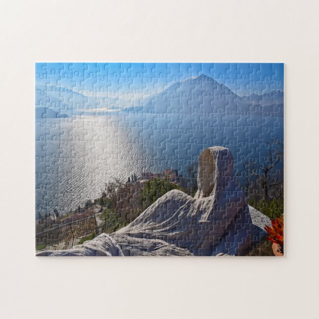 Comer See - Vezio Ghosts - Italien - 11x14 - 252 p Puzzle (Horizontal)
