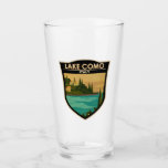 Comer See Vintag Italien Glas<br><div class="desc">Comer See Vektorkunst Design. Der Comer See, in der Lombardei Norditaliens, ist ein hochklassiges Erholungsgebiet, bekannt für seine dramatische Landschaft, Set an den Ausläufern der Alpen.</div>