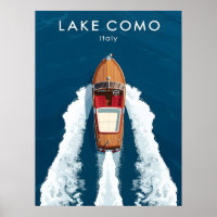 Comer See Vintage-Motorboot – Italienische Reise 