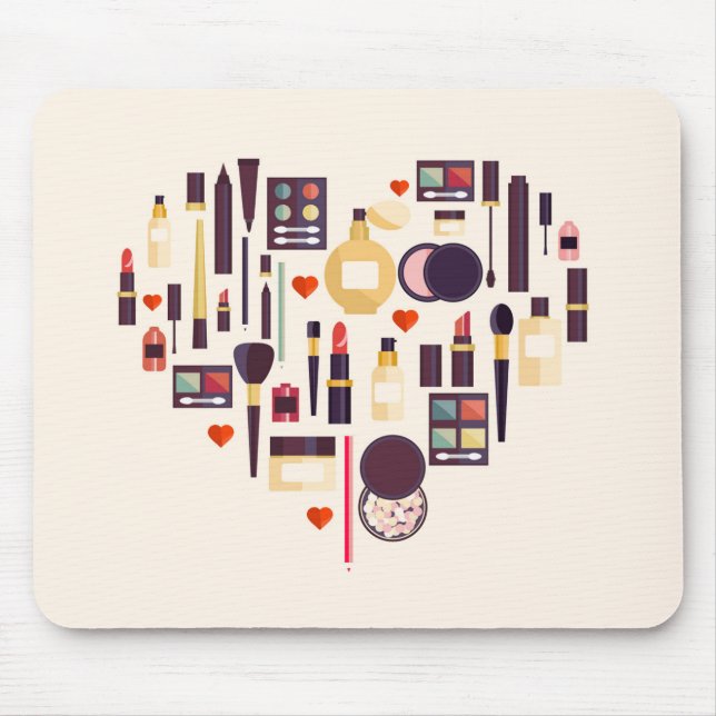 Comestics Herz Mousepad (Vorne)