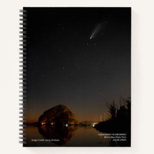 Comet 2020 F3 (NEOWISE) Notebook von Larry Vickman Notizbuch