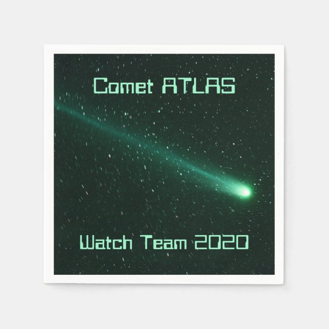 Comet ATLAS Watch Team 2020 Serviette (Vorderseite)