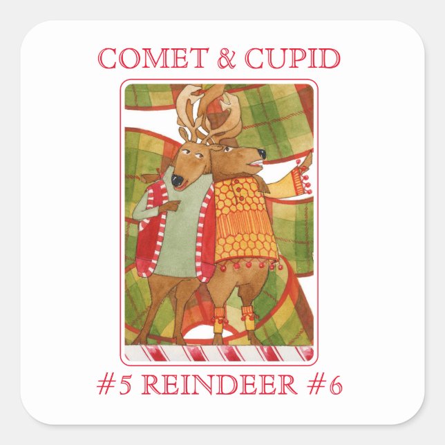COMET CUPID Kleine Aufkleber auf dem Platz (Vorderseite)