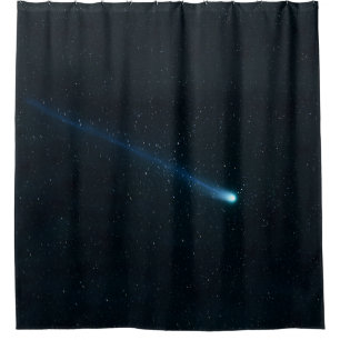 Comet in Night Sky Duschvorhang