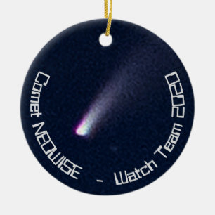 Comet NEOWISE Watch Team 2020 Keramik Ornament