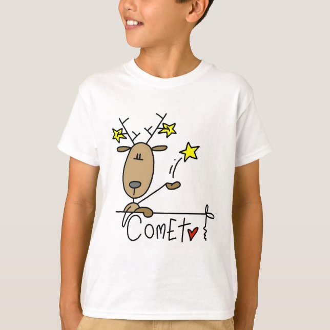 Comet Reindeer Tshirts und Geschenke (Vorderseite)