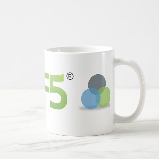 comF5- "Logo-Standard Tasse (Rechts)