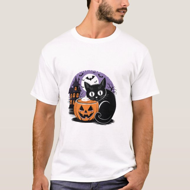 Comfort Colors Kids Halloween Shirt (Vorderseite)