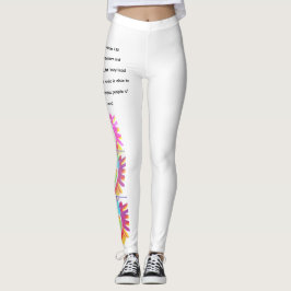 Comfort erfüllt die Leggings des LK-Logos von Cour