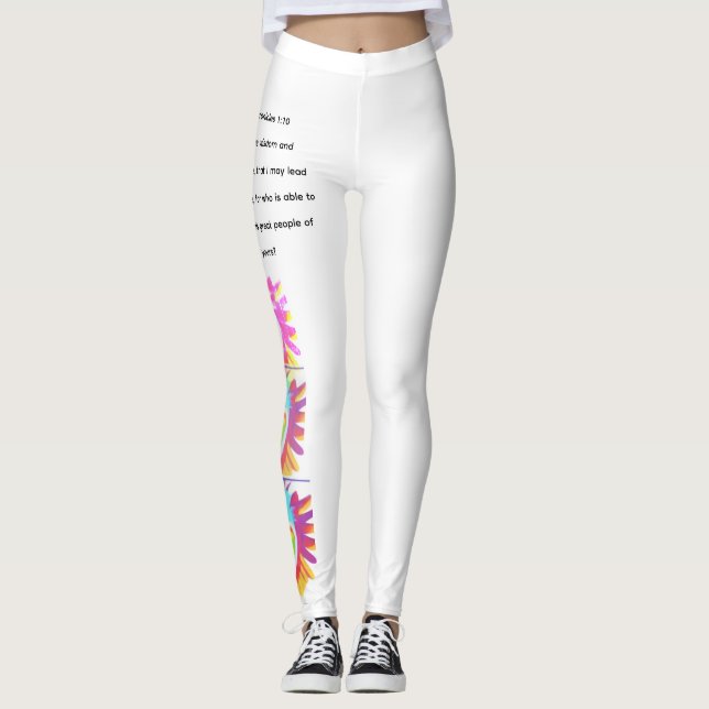Comfort erfüllt die Leggings des LK-Logos von Cour (Vorderseite)