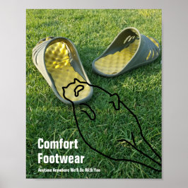 Comfort Footwear Poster
